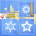 Gwiazdka Styropianowa 24-49 CM nr 02 - Dekoracje Na Boże Narodzenie (NA ZAMÓWIENIE)