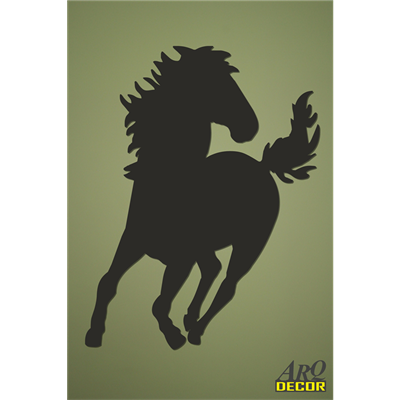 Koń w galopie Nr 08 (NA ZAMÓWIENIE) dekoracje ścienne 3d