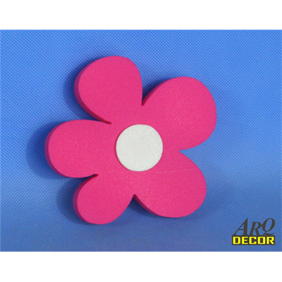 Kwiat 13 CM - Kwiaty, Dekoracje Do Przedszkola,Pokój Dziecięcy - Róż 05