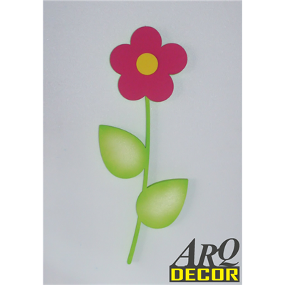 Kwiat 57 CM ! - Kwiaty, Dekoracje Do Przedszkola,Pokój Dziecięcy - Różowy 09