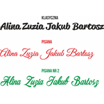 Serca w dłoniach z imionami/bez imion (NA ZAMÓWIENIE) dekoracje na Pierwszą Komunię ARQ DECOR