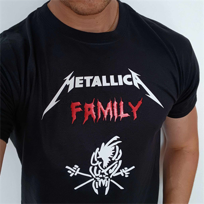 Metallica Family T-shirt Męska koszulka z nadrukiem (NA ZAMÓWIENIE).