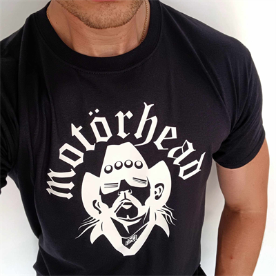 Motörhead  - Męska koszulka z nadrukiem dwustronnym  (NA ZAMÓWIENIE).