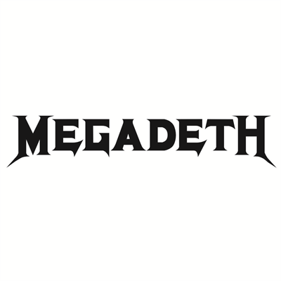 Megadeth naklejka rock-metal, muzyczna rodzina ARQ decor