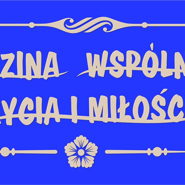 RODZINA WSPÓLNOTA ŻYCIA I MIŁOŚCI - cytat eucharystyczny xps NR 01