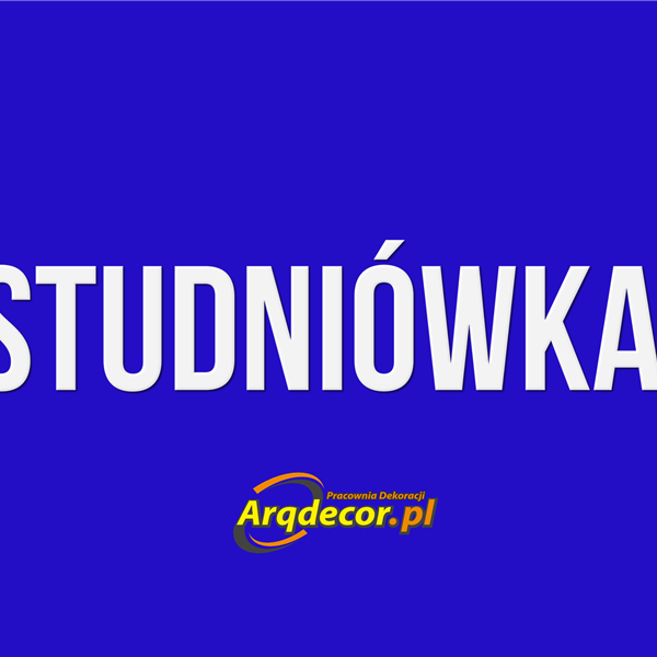 STUDNIÓWKA - Wysokość liter 98 cm! Dekoracje na studniówkę (NA ZAMÓWIENIE). ARQ DECOR 